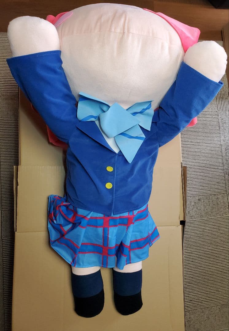 テラジャンボ　μ’s　西木野 真姫 　ラブライブ！寝そべりぬいぐるみ