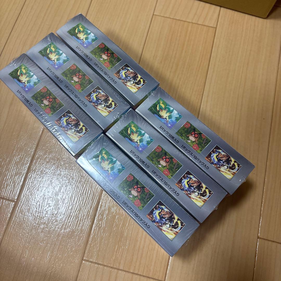 ポケモンカードゲーム　テラスタルフェスex6BOX