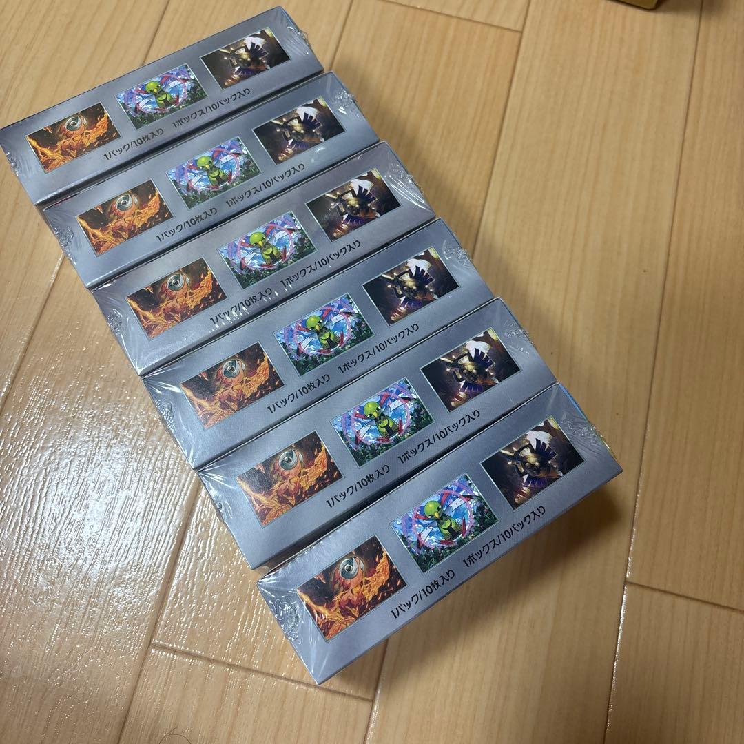 ポケモンカードゲーム　テラスタルフェスex6BOX