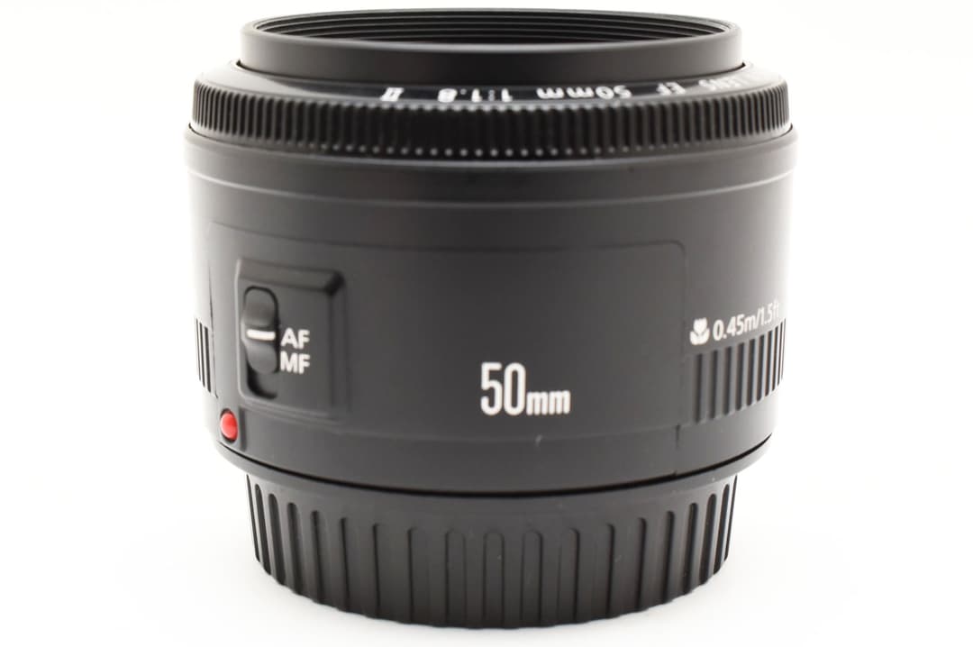 美品 Canon EF 50mm F1.8 II キャノン 単焦点 #8211