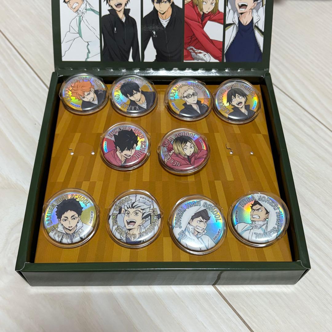 ハイキュー　缶バッジコレクション 2点セット