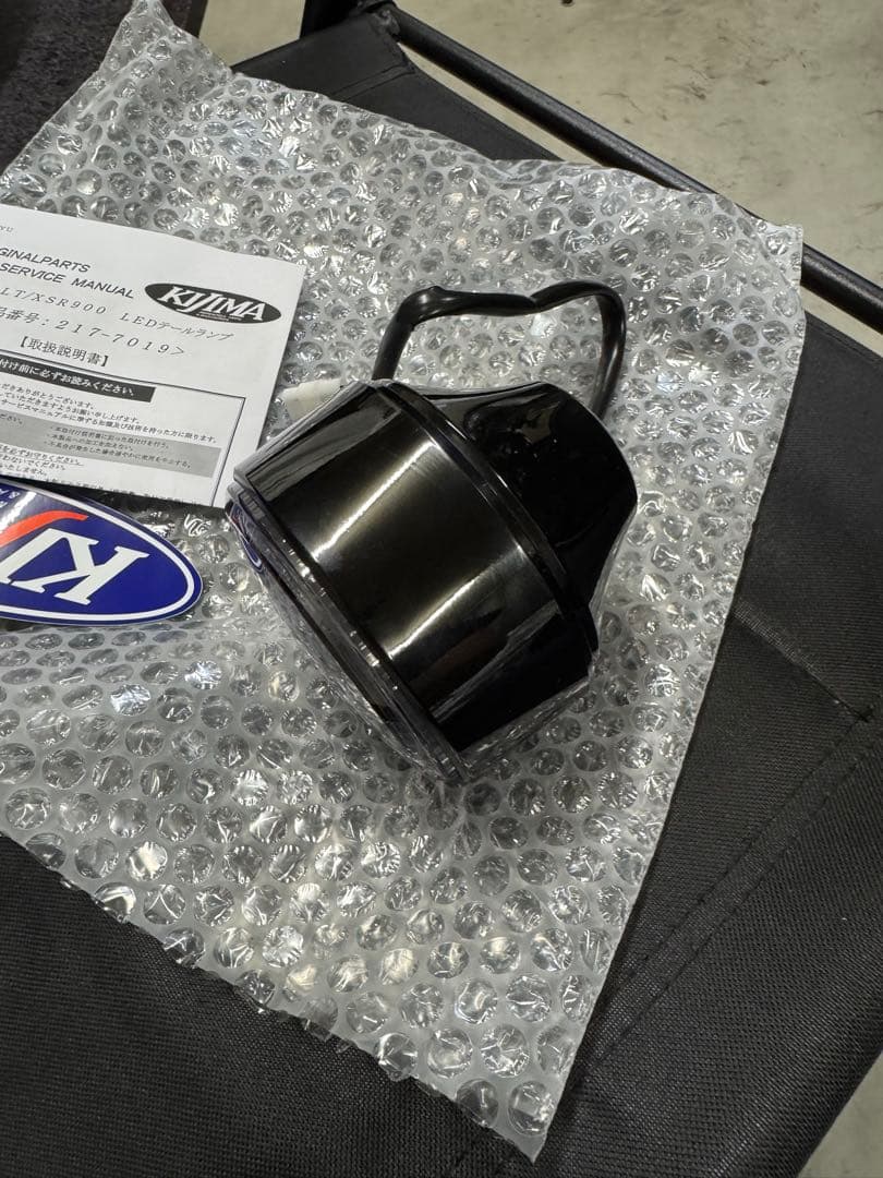 キジマLEDテールランプ　スモーク BOLT YAMAHA 取扱説明書付き