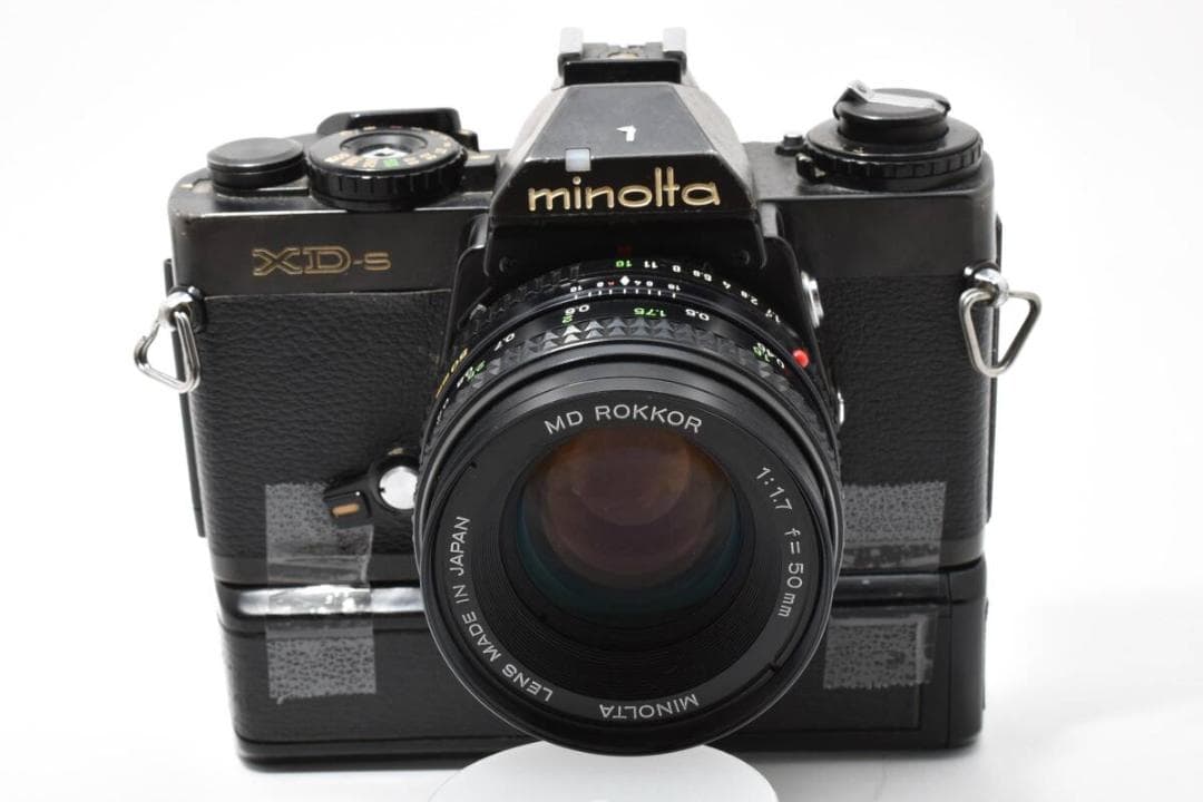 フィルムカメラ MINOLTA XD-S + AUTO WINDER D + MD#1005