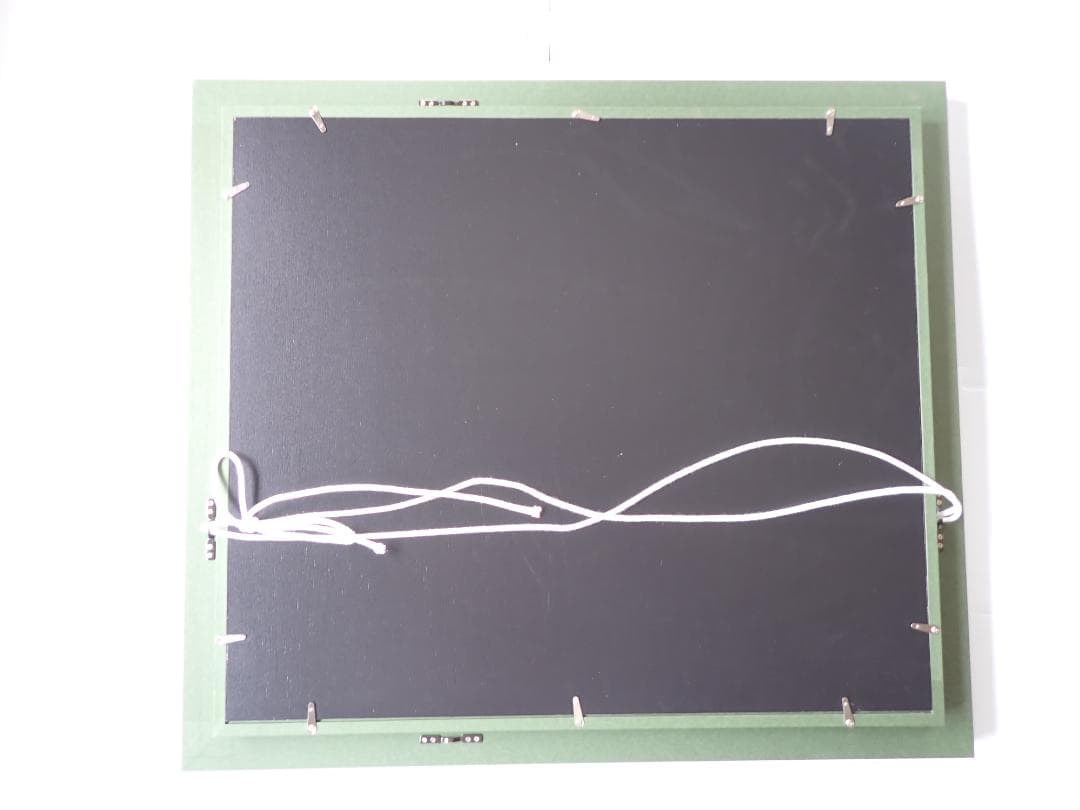 油絵/油彩 額縁 F10〔題名 乗鞍〕匿名発送・送料込 ヤッコ型箱に梱包して送付