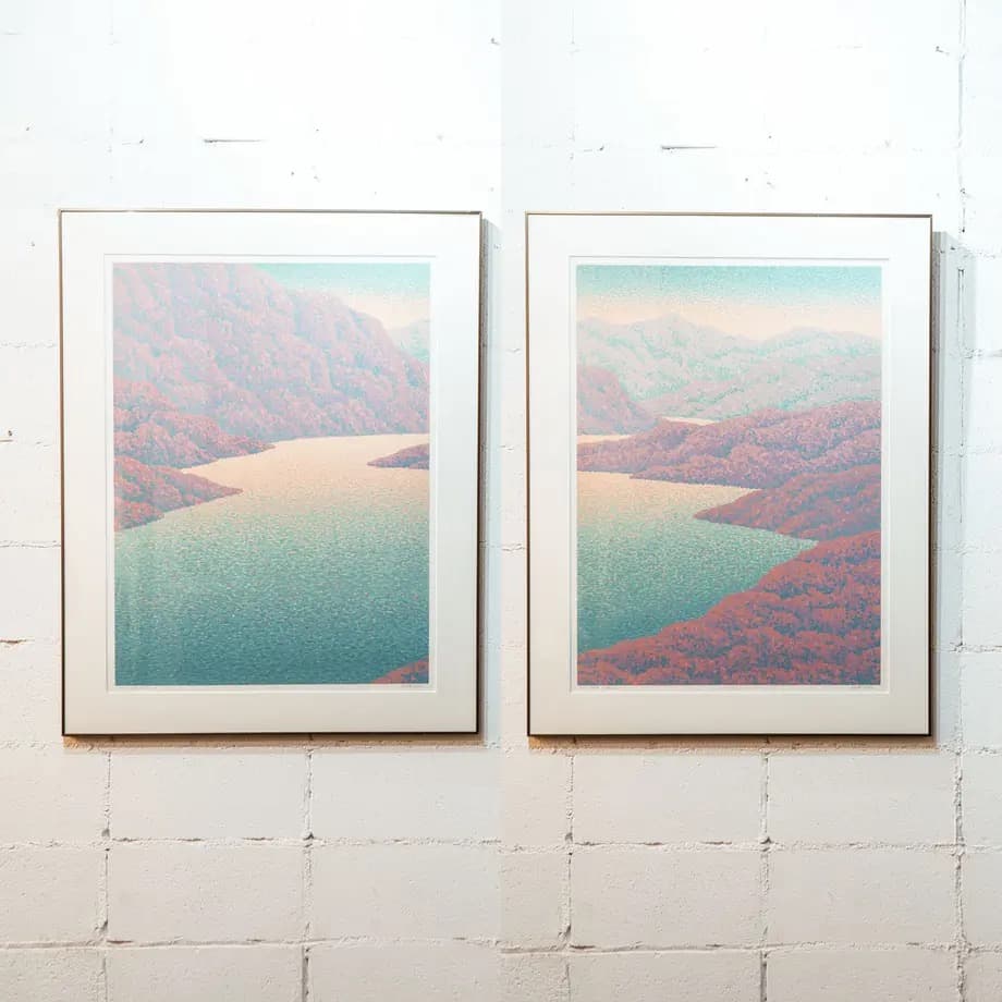 80年代　シルクスクリーン　アート作品