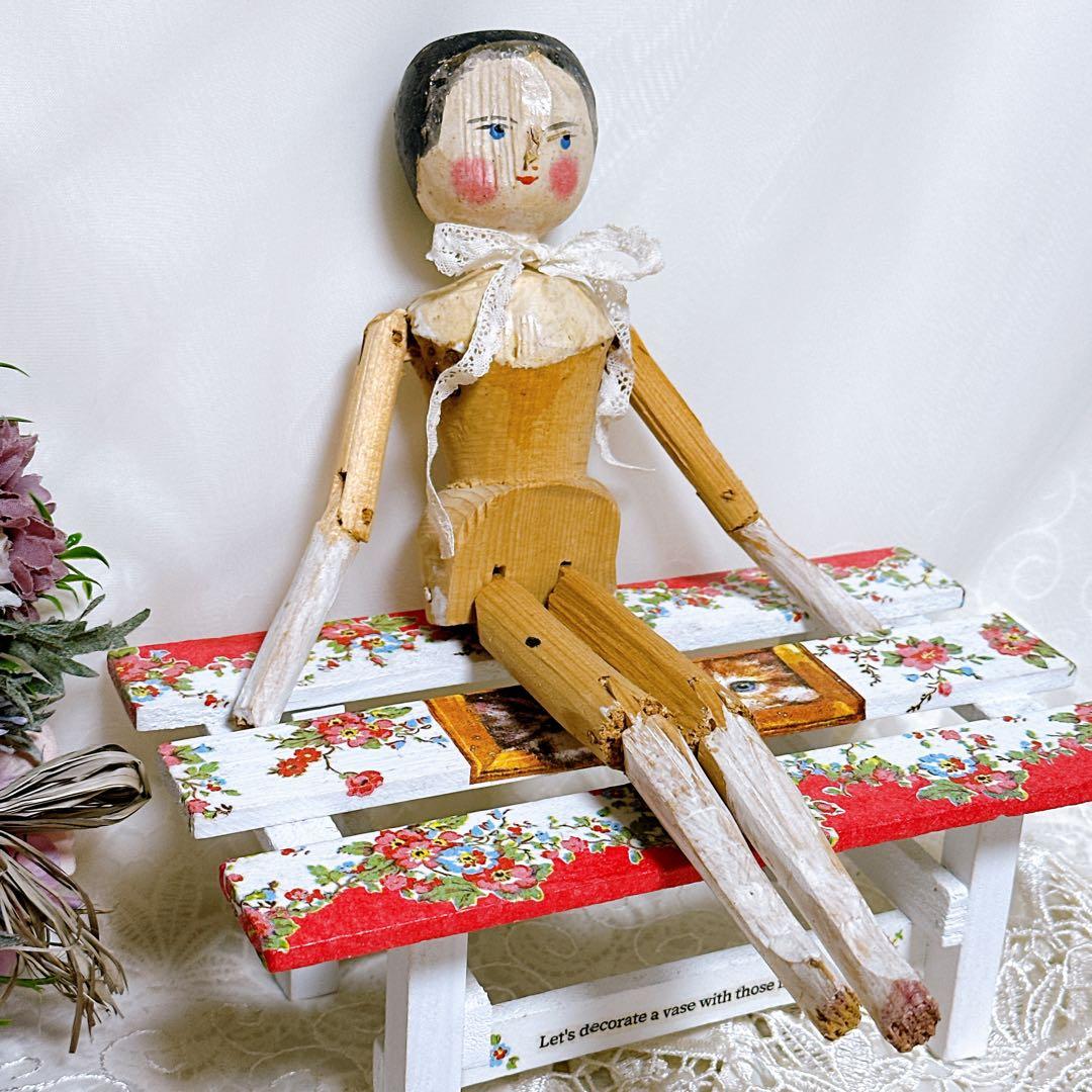 11/25 バナナ猫様　　❤️アンティークドール2体セット❤️