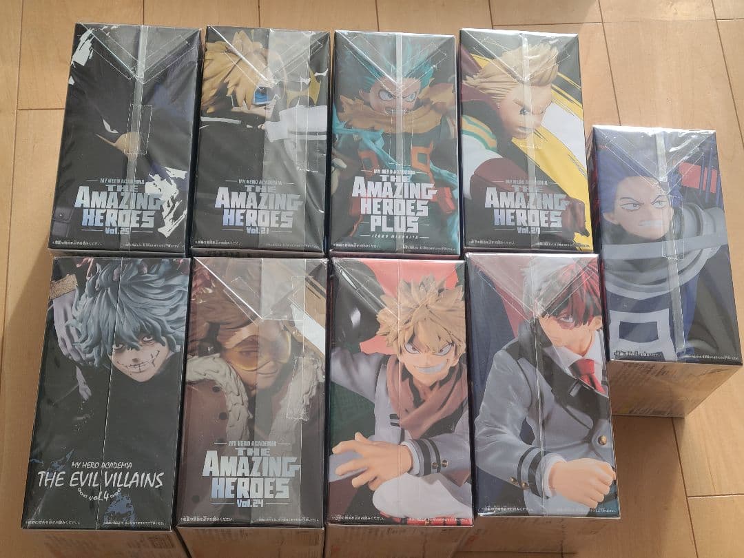僕のヒーローアカデミア　フィギュア　まとめ売り　ヒロアカ 9点セット