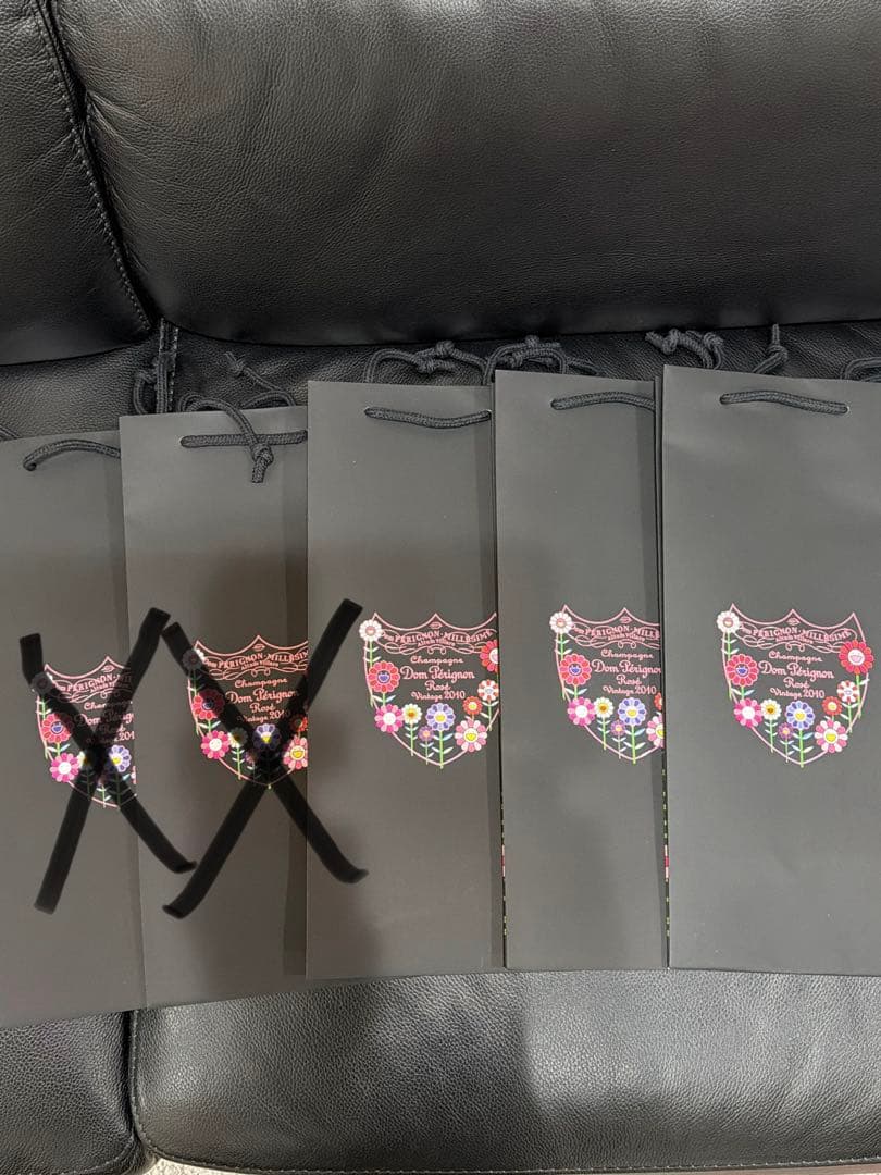 Dom Pérignon x 村上隆　ロゼ　ショッパーショップ袋 3枚セット
