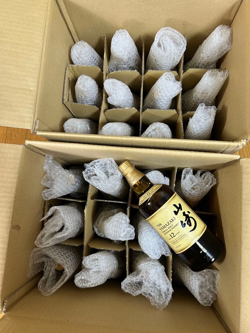 山崎ウィスキー 12年 700ml 24本
