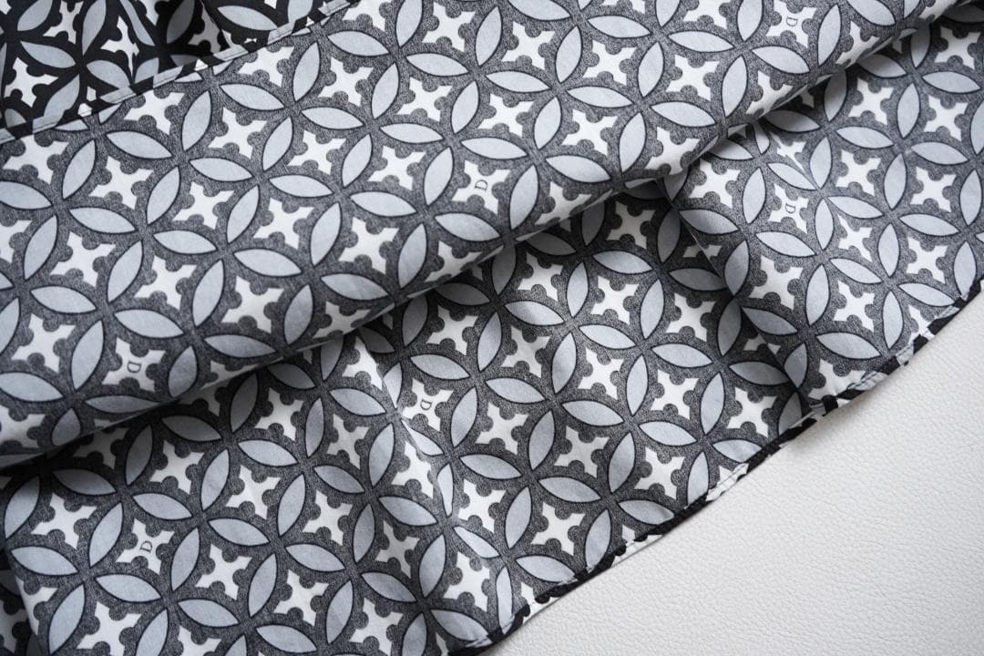 281t*美品 ドレステリア コットン オーバーラップサークルプリントスカート.