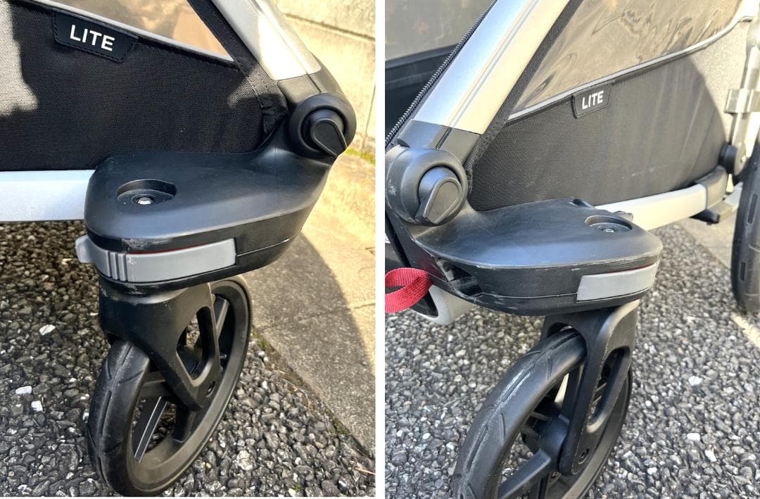 Thule Chariot Lite2チャイルドトレーラー　2人乗り　ベビーカー