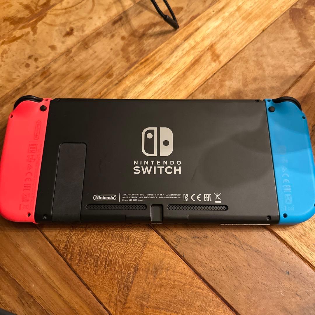 Nintendo Switch 青/赤 本体 ドック付き