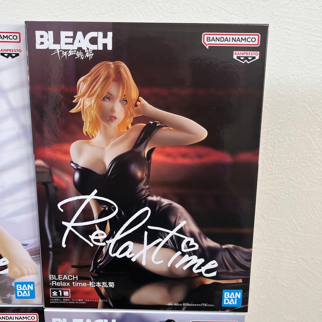 BLEACH Relax time フィギュア 4体セット