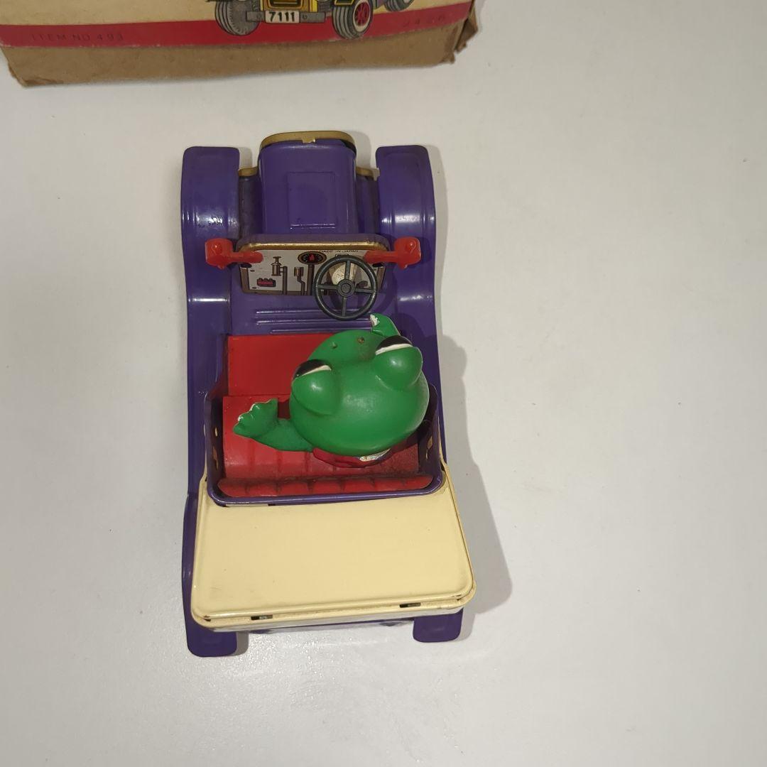 昭*様 ケロヨン 自動車 NO.2　ブリキの玩具