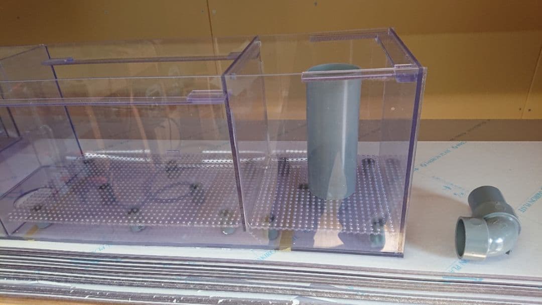 60センチガラス水槽用　上部フィルター　2層式