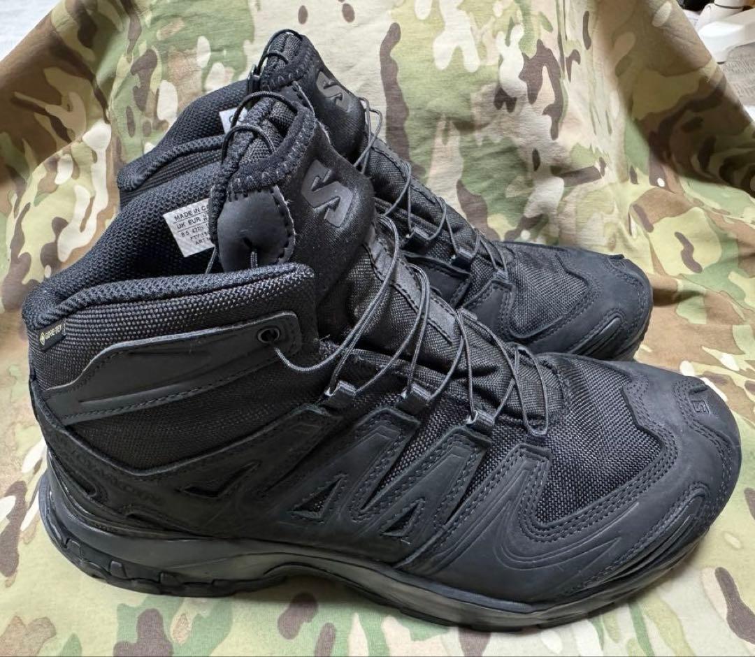 サロモンXA FORCES MID WIDE ゴアテックス ENブラック27陸自