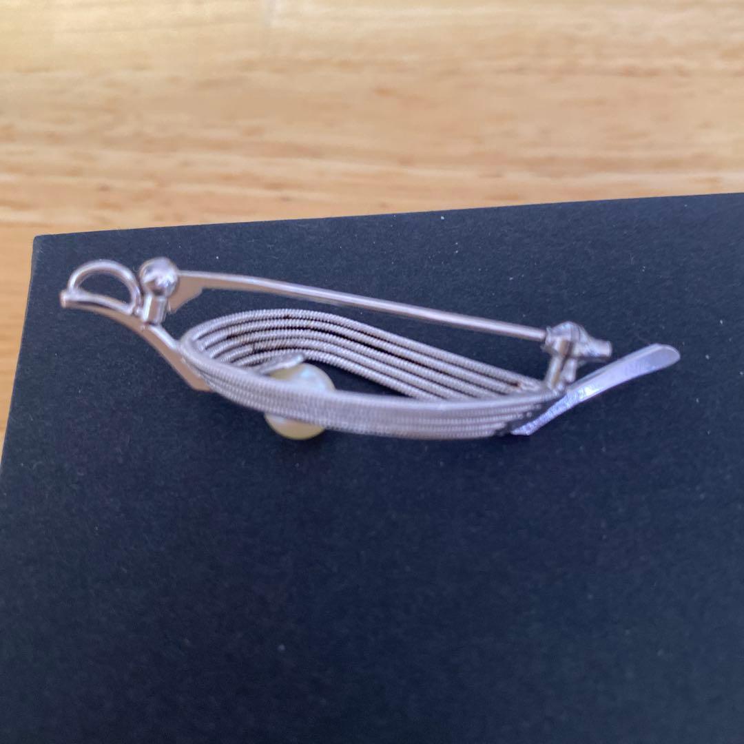 専用ミキモトパールブローチコサージュリーフ