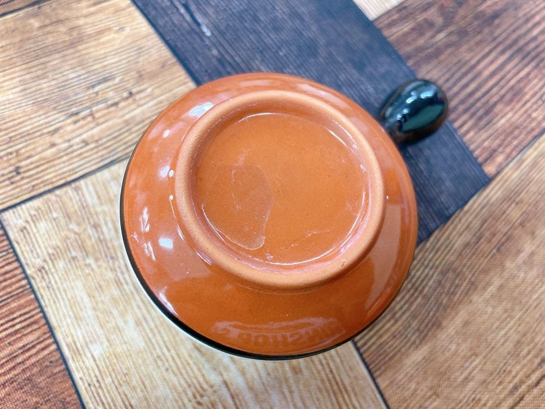 デミタスカップ　ペルー調　カップ6個急須セット