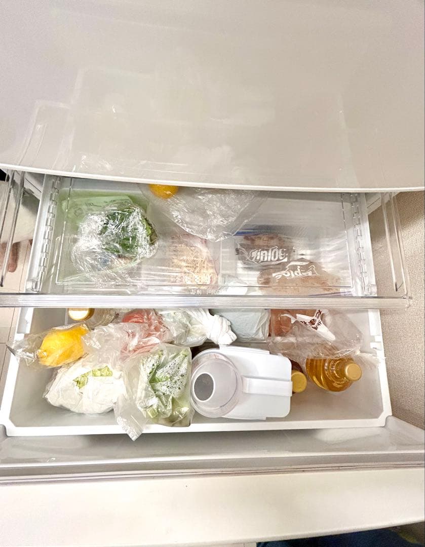 週末のみ値下げ中！パナソニック 大型冷蔵庫 NR-FVF455-W 451L