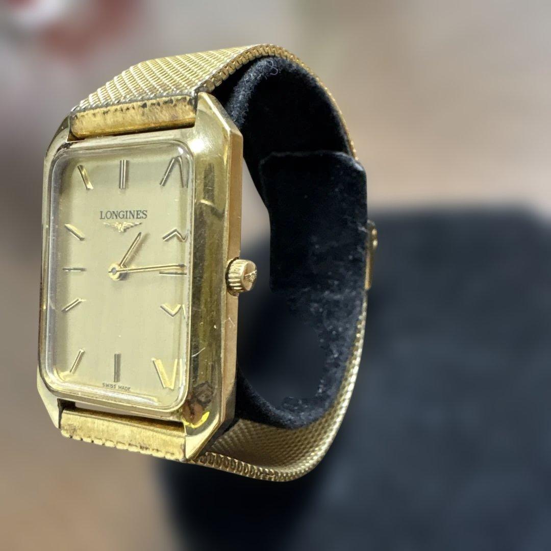 LONGINES ゴールド 手巻き時計