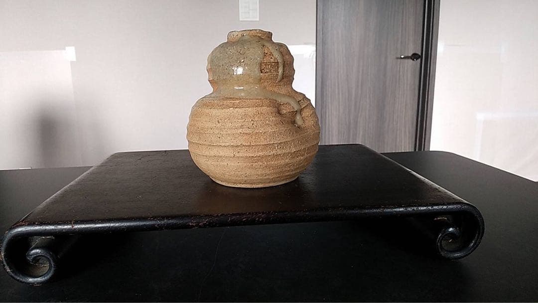 伊賀焼　遠州伊賀　煎茶器　李朝　花器　ビードロ　古陶磁　古美術　アンティーク