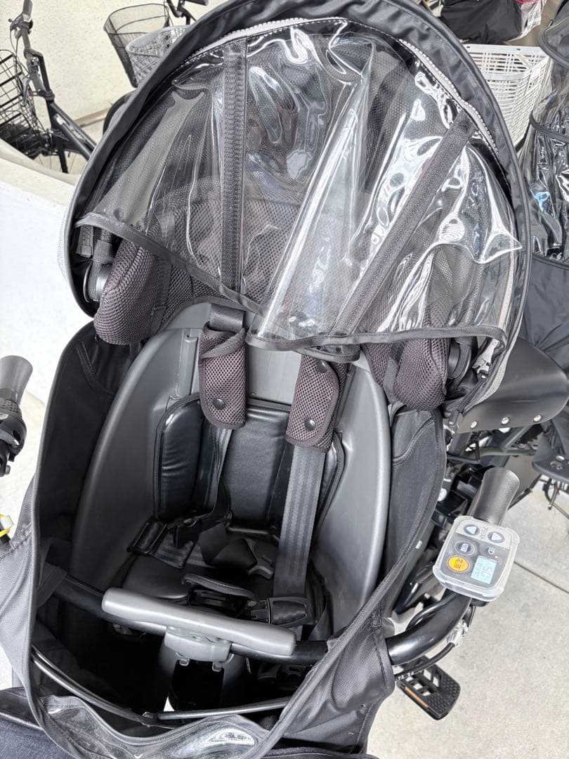 電動自転車 クルームフロントシート ギュットクルーム　レインカバーセット