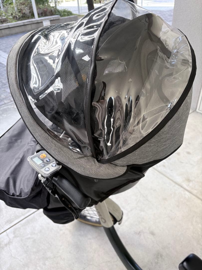 電動自転車 クルームフロントシート ギュットクルーム　レインカバーセット