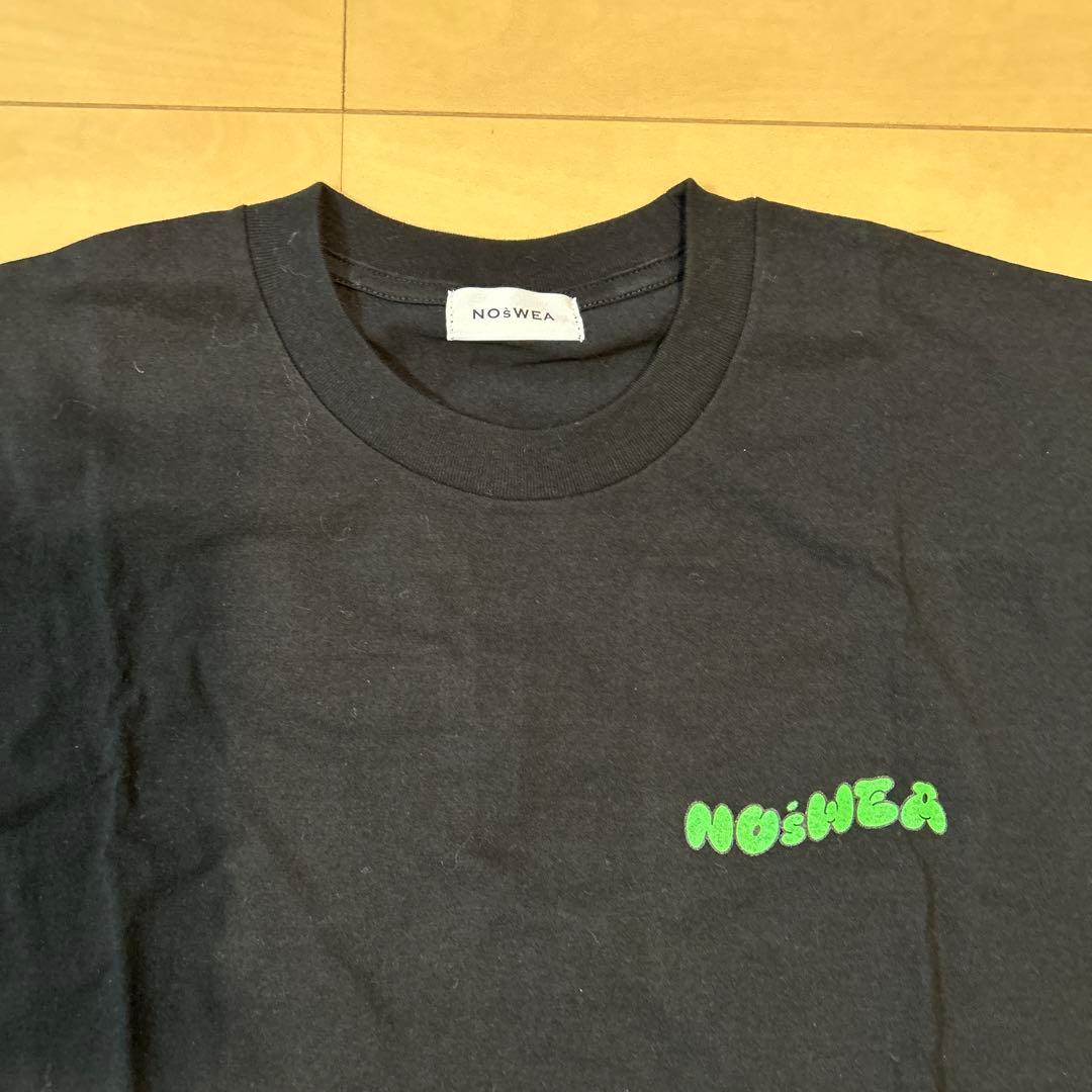 NOSWEA ノースウェア 花村想太 黒Tシャツ kurotee_wlogo