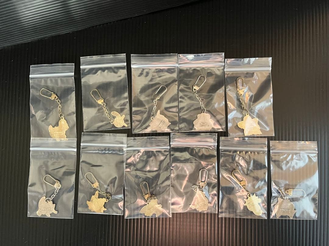 ポケットモンスター メタルスイング キーホルダー 11個セット 初期版