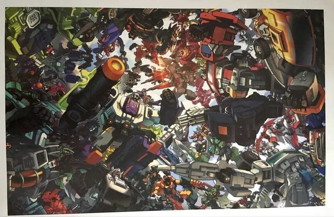 トランスフォーマー ポスター 限定 BotCon2007 リトグラフ