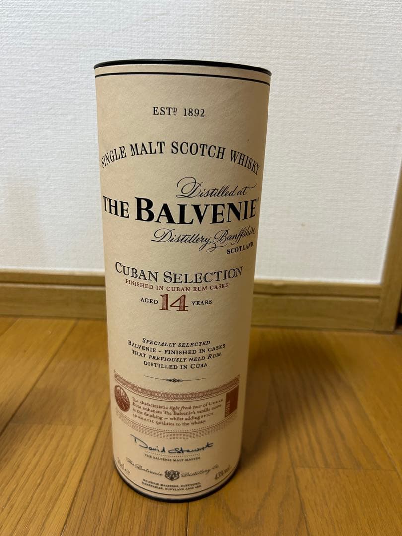 最終値下げ！(希少品絶販品)バルヴェニー１４年Cuban Selection