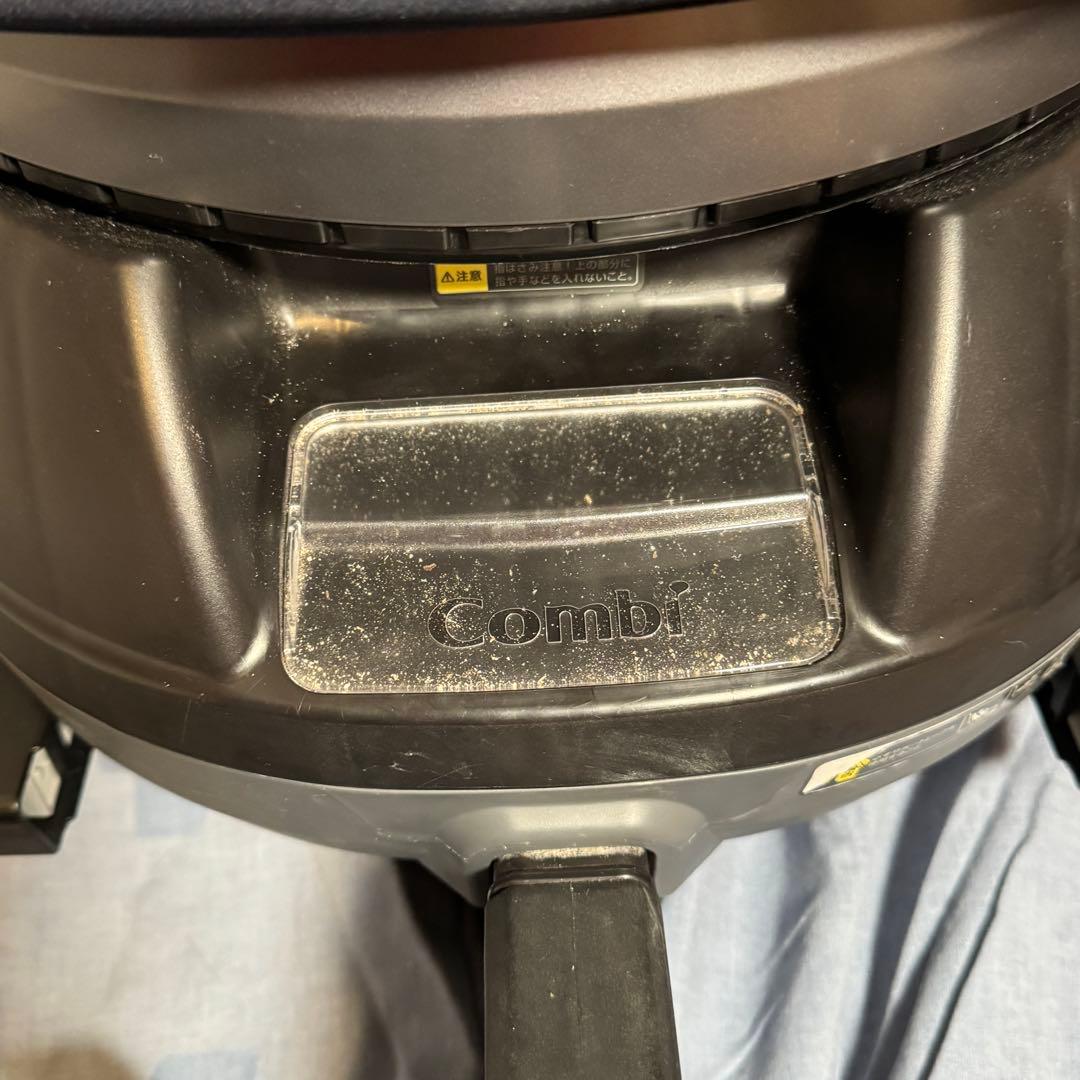 【美品】コンビ クルムーヴ ISOFIX 回転式 チャイルドシート ネイビー