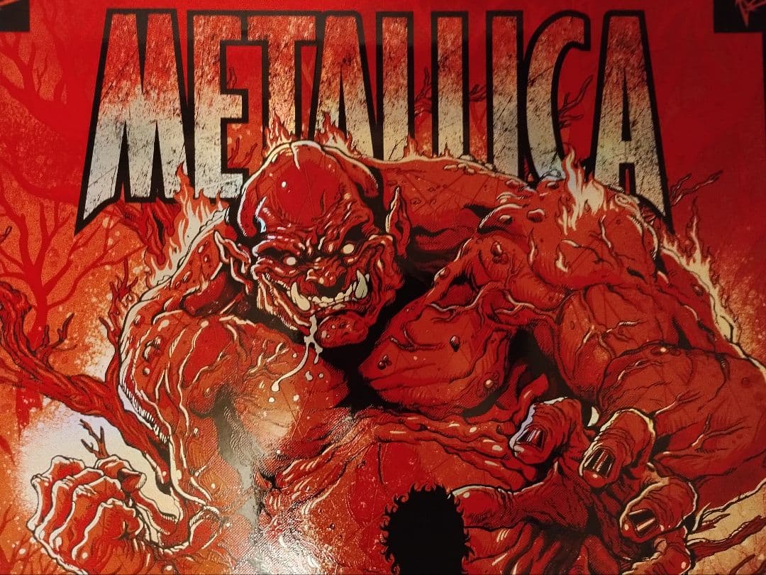 【値下不可】世界180枚Foil ver. メタリカ Loadリマスタ ポスター