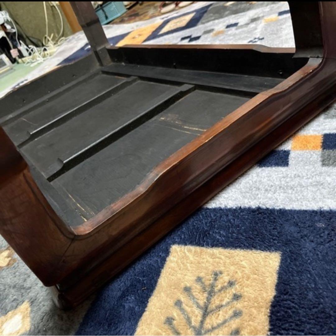 座卓　レトロ　アンティーク　古家具　骨董 座卓 和室　約89×53高さ30.5