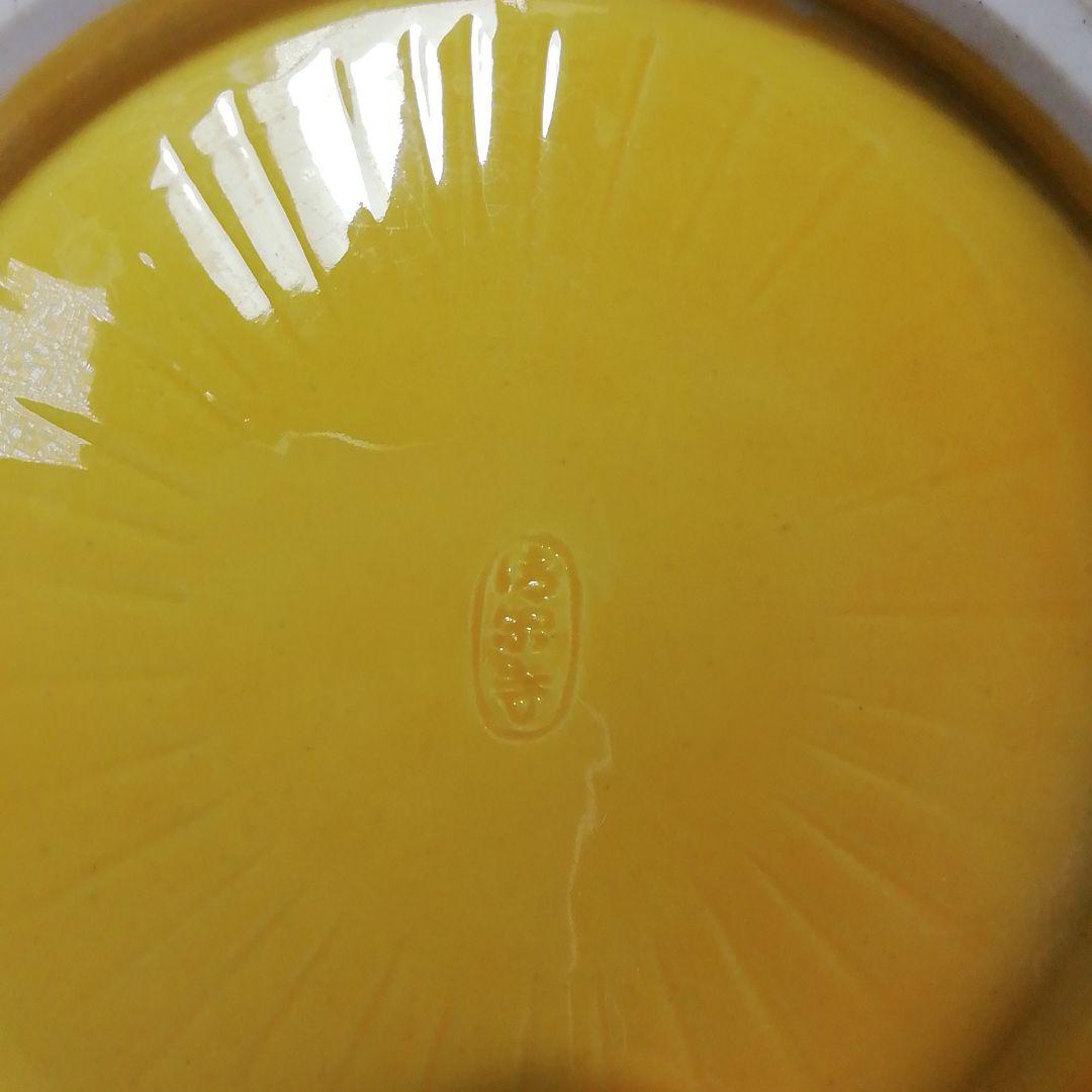 Ｓ５１６　皆具　『黄交趾扇面画』『清閑寺窯造』　共箱　茶道具