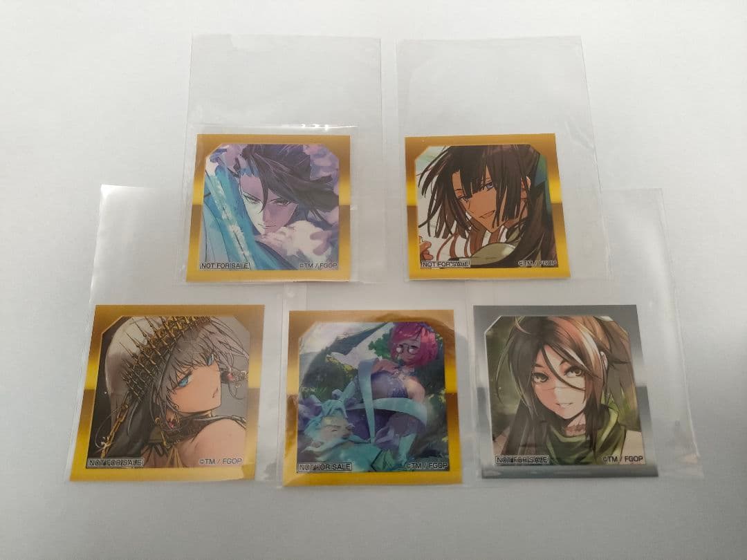 FGO 最終再臨展 入場特典 ステッカー 近藤勇 太公望 リリス セット