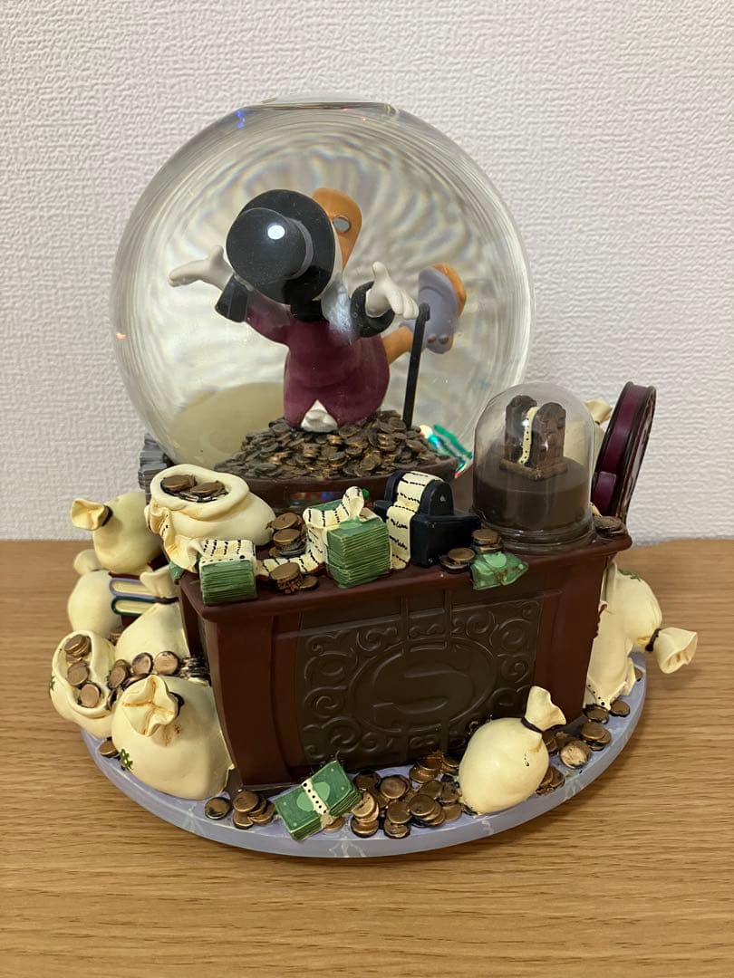 スクルージ・マクダック & マネー　スノーグローブ　ディズニー
