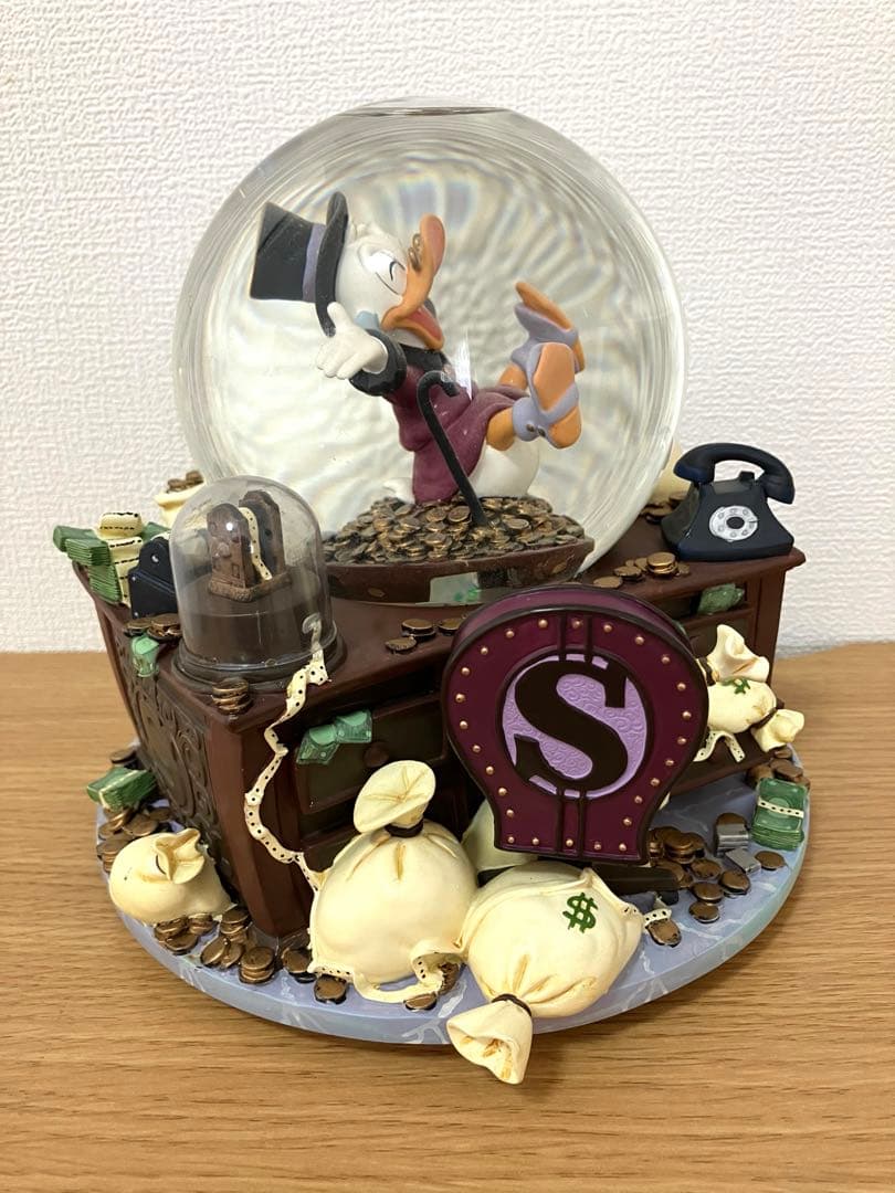 スクルージ・マクダック & マネー　スノーグローブ　ディズニー