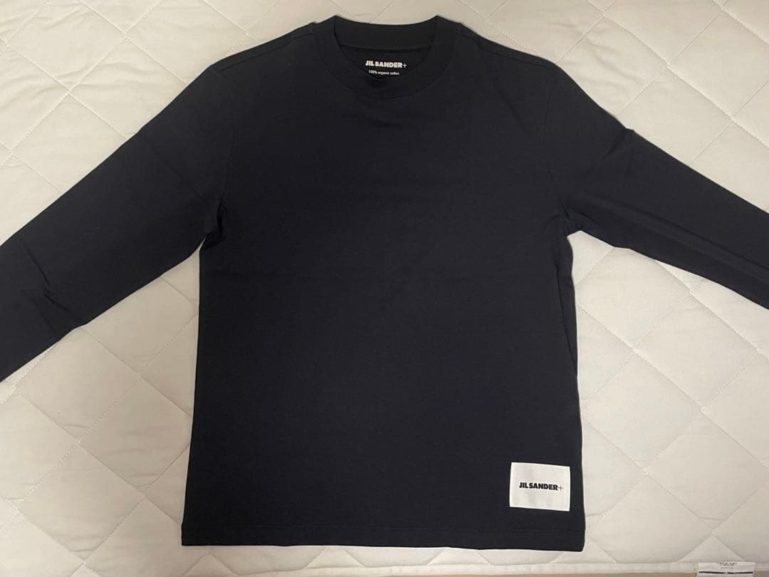 《新品》JIL SANDER＋ ロンT Sサイズ ネイビー