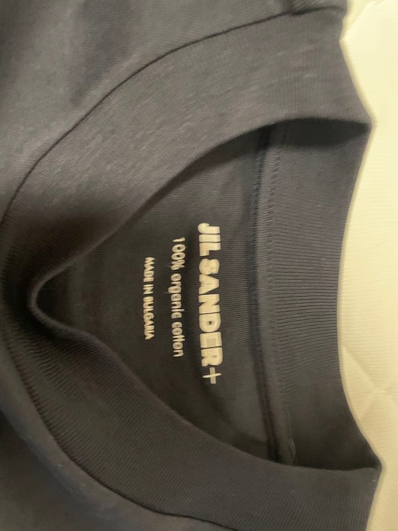 《新品》JIL SANDER＋ ロンT Sサイズ ネイビー