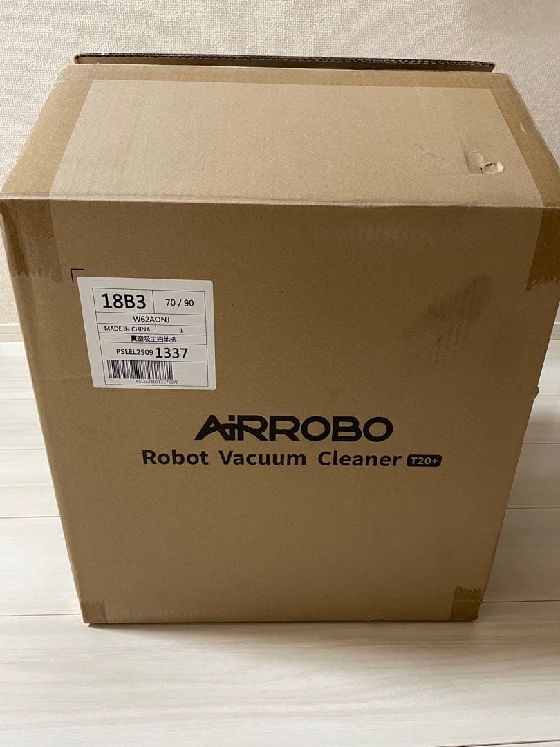 【新品未開封】AIRROBO T20+ エアロボ　ロボット掃除機