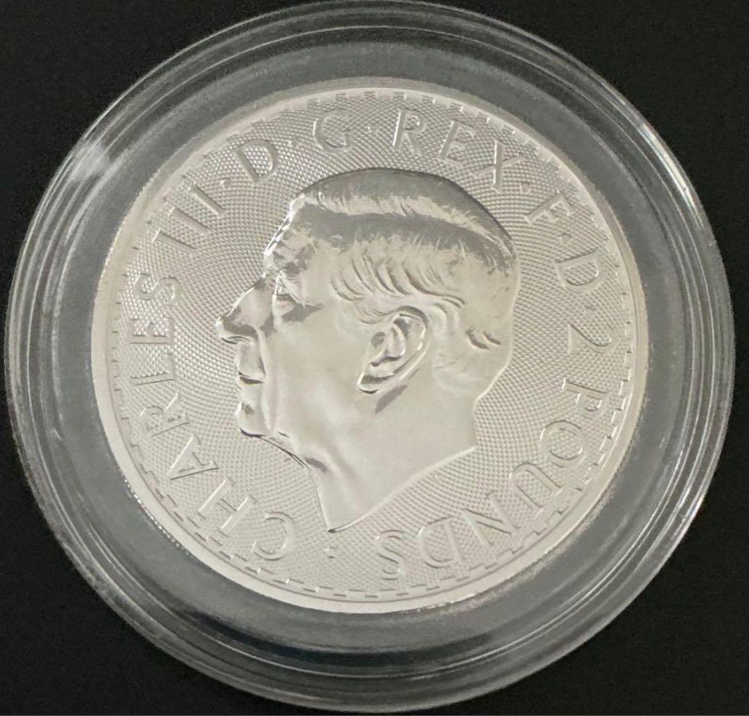 日本限定　桜ブリタニア　イギリス 2026 ブリタニア 1オンス 銀貨 白銀桜
