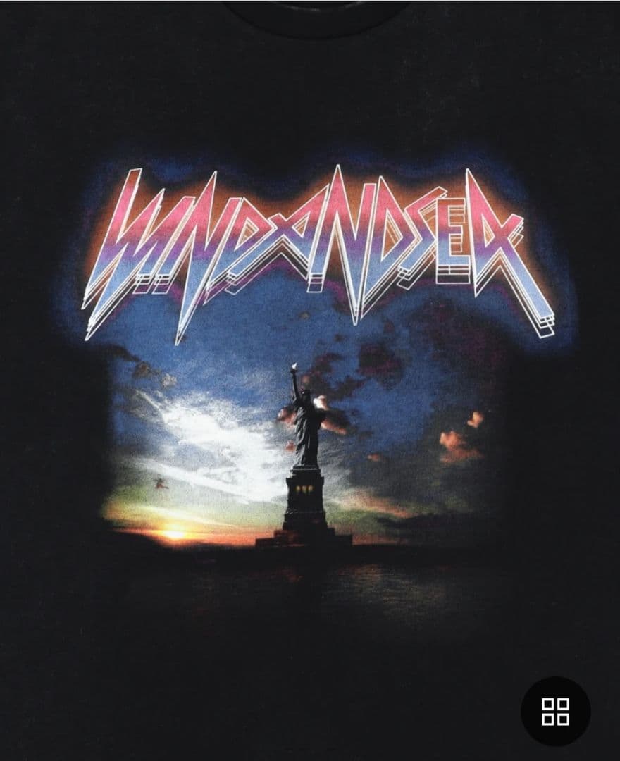 新品使用【XL】wind and sea WORLD TOUR