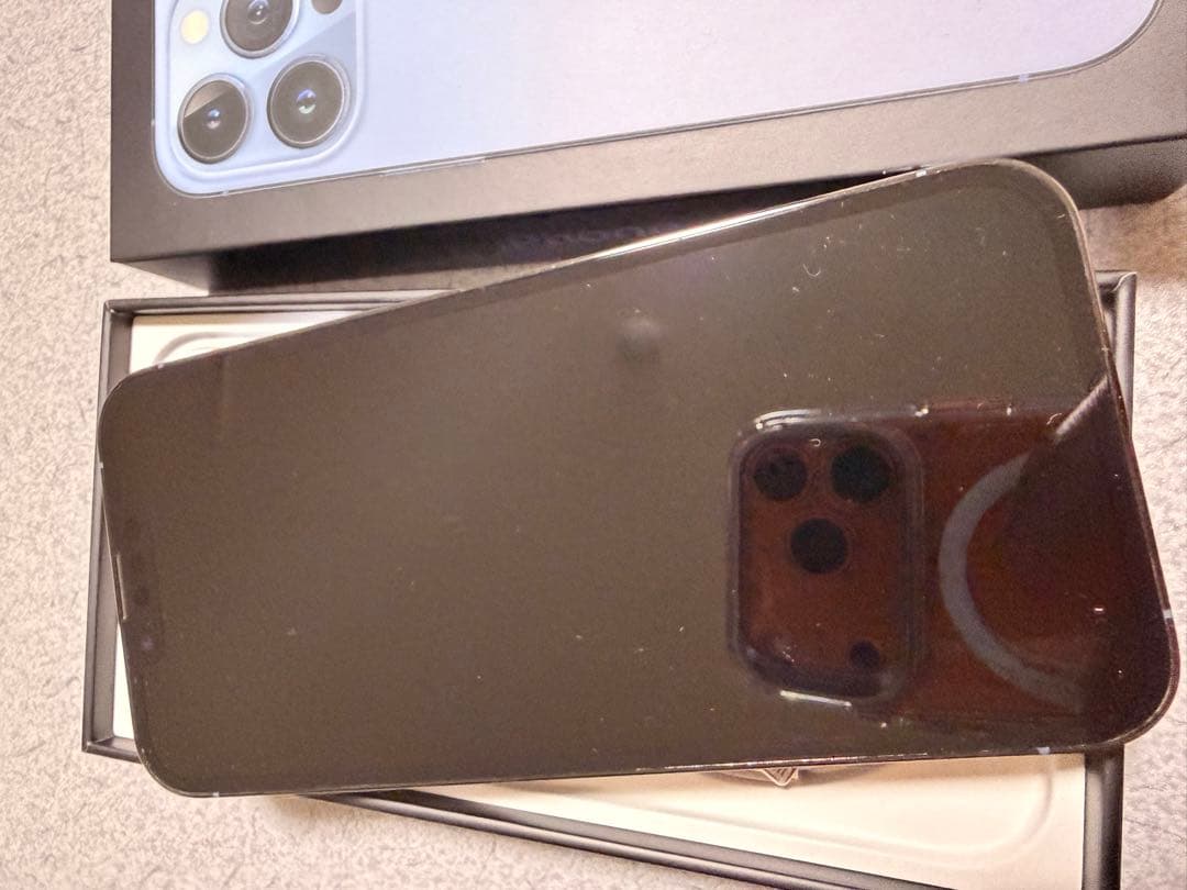 【美品】【バッテリー92%】iPhone 13 Pro 256GB シエラブルー