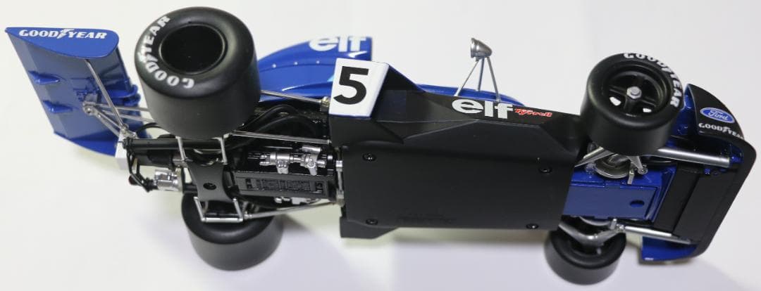 貴重ＴＳＭモデル製ティレル・フォード００６　１９７３ドイツＧＰWIN 1/18