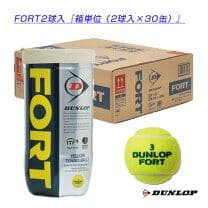 DUNLOP FORT テニスボール ２球×30缶　新品