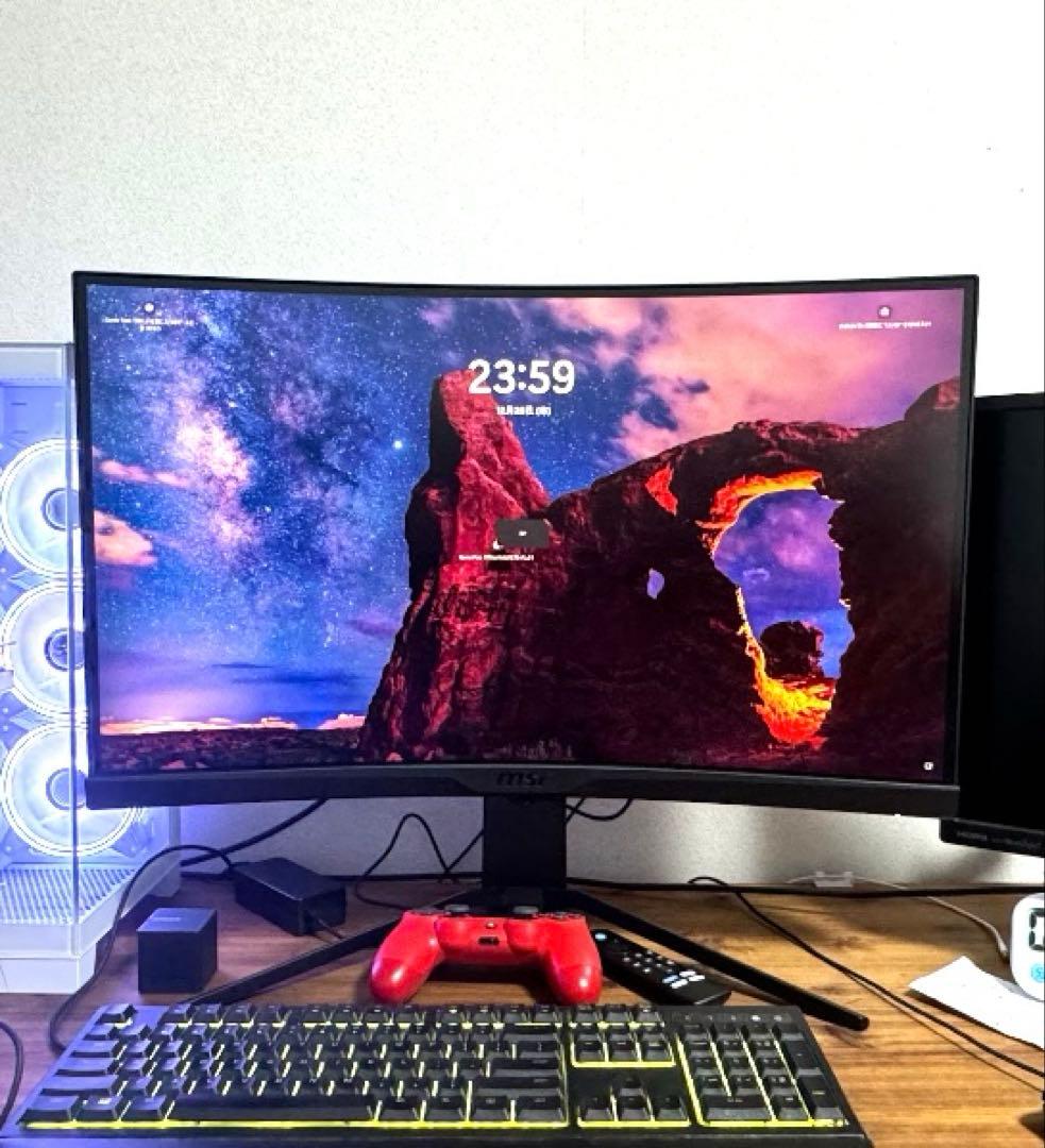 水*底様 MSI MAG-275CQRF-QD 170Hz 27インチ湾曲モニタ