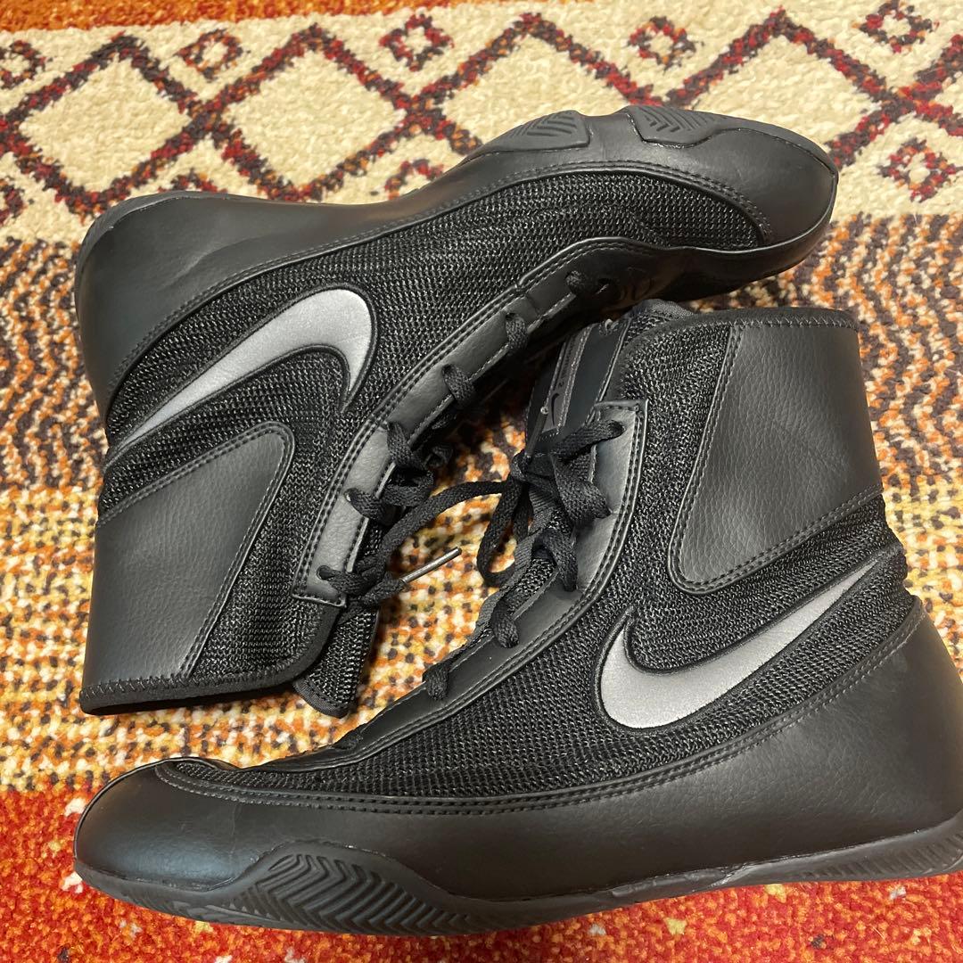 美品NIKE ナイキ ボクシングシューズ MACHOMAI2 BLACK