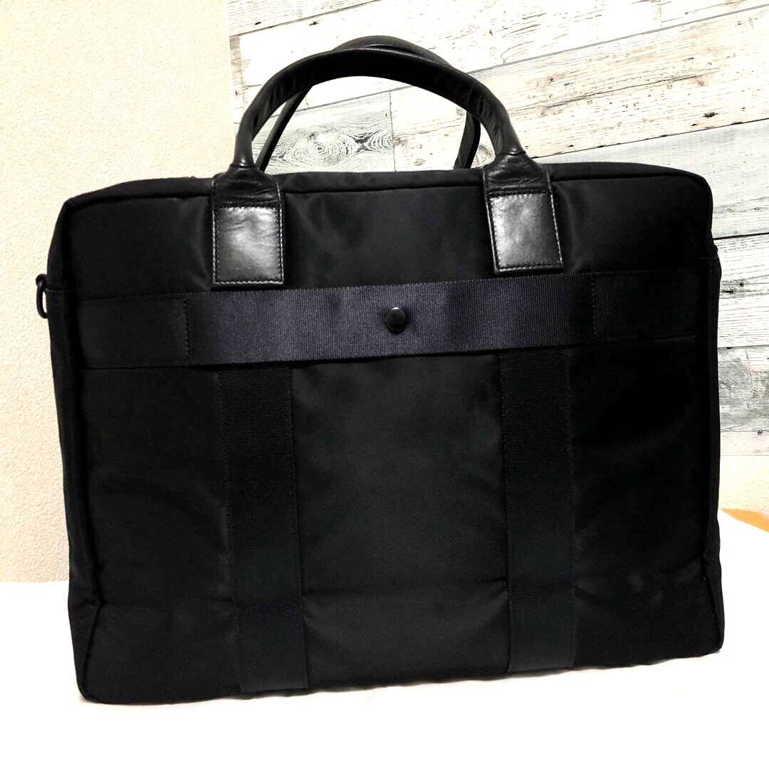 未使用級✨ポータータイム オーバーナイト 2way ボストン 3層 A4ブラック