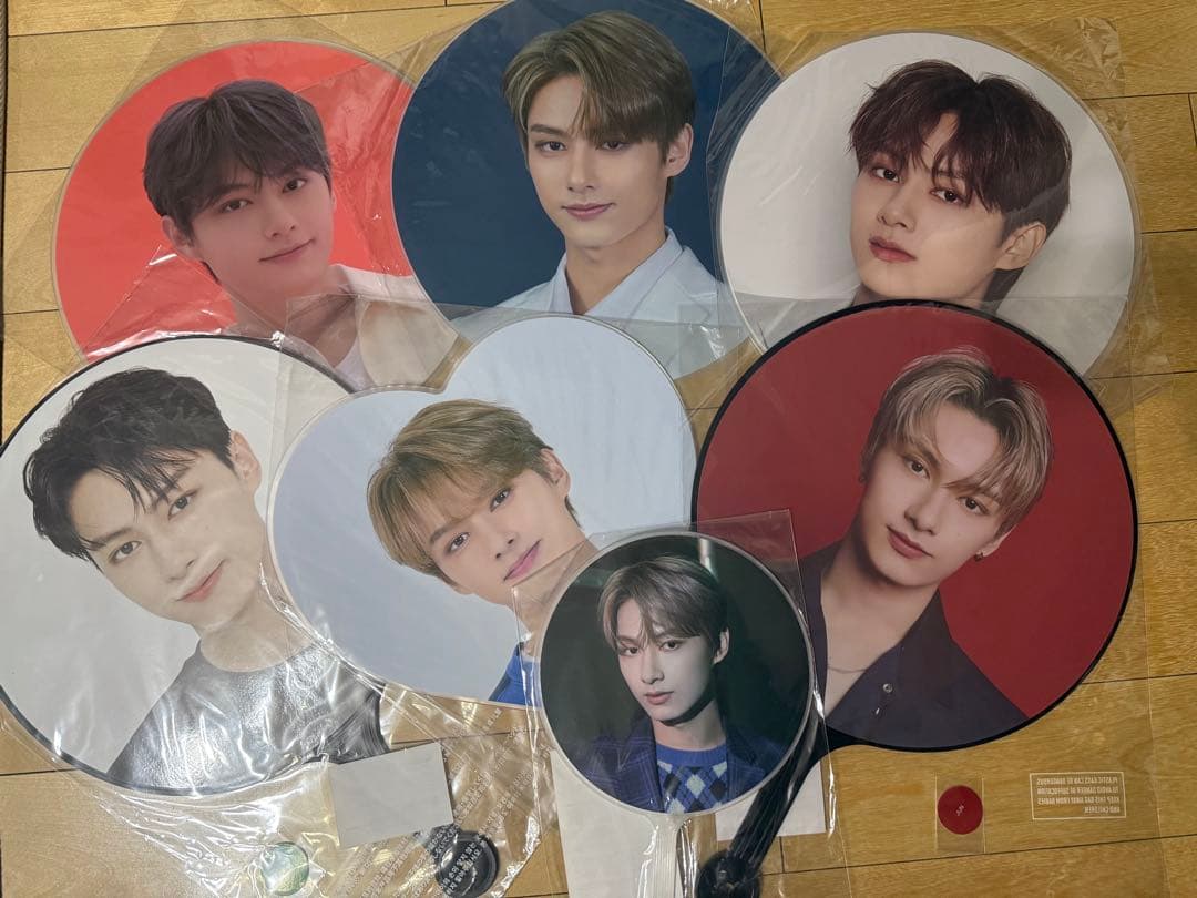 seventeenジュン　うちわ7枚セット